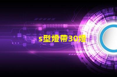 s型燈帶30燈