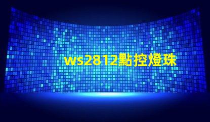ws2812點控燈珠