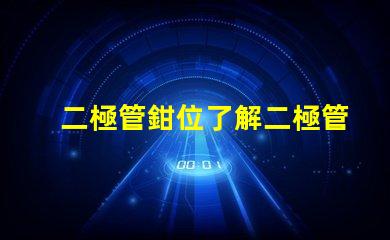 二極管鉗位了解二極管鉗位的重要性與應用