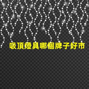 吸頂燈具哪個牌子好市場上最受歡迎的吸頂燈品牌解析