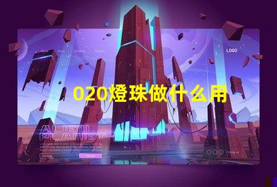 020燈珠做什么用