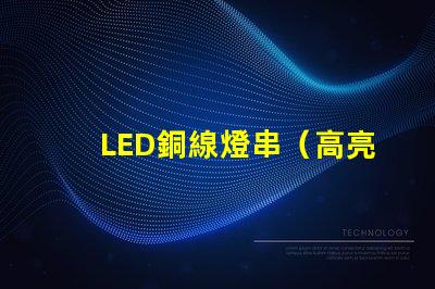 LED銅線燈串（高亮度裝飾照明利器）