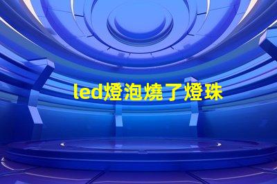 led燈泡燒了燈珠