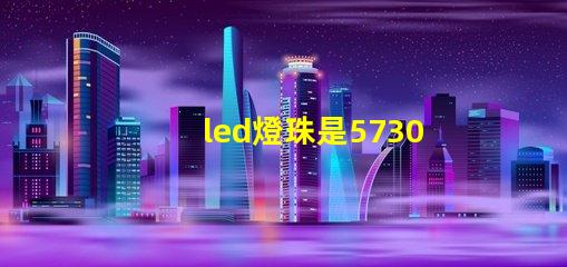 led燈珠是5730好，亮。還是2835亮