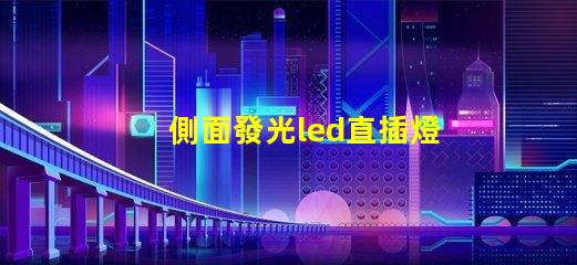 側面發光led直插燈珠