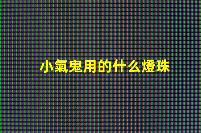 小氣鬼用的什么燈珠