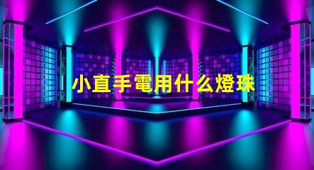 小直手電用什么燈珠