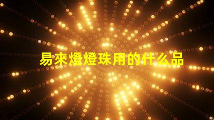易來燈燈珠用的什么品牌