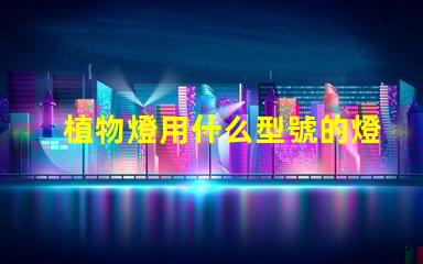 植物燈用什么型號的燈珠