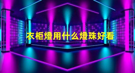 衣柜燈用什么燈珠好看