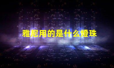 雅尼用的是什么燈珠