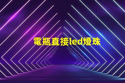 電瓶直接led燈珠