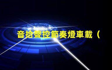 音拾聲控節奏燈車載（車載音控燈帶,打造個性車內氛圍）