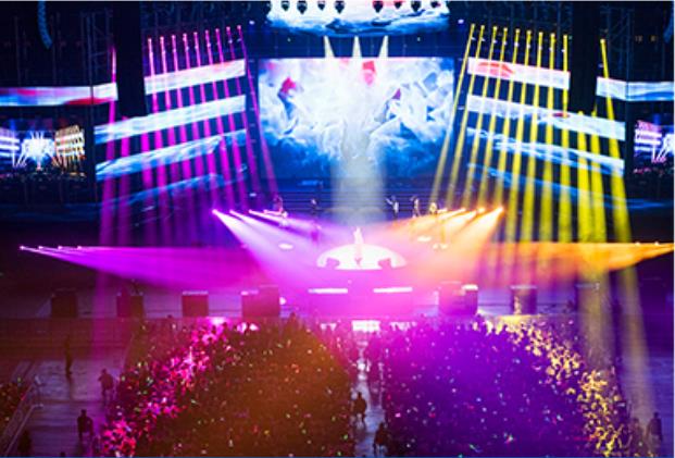 LED舞臺(tái)燈光